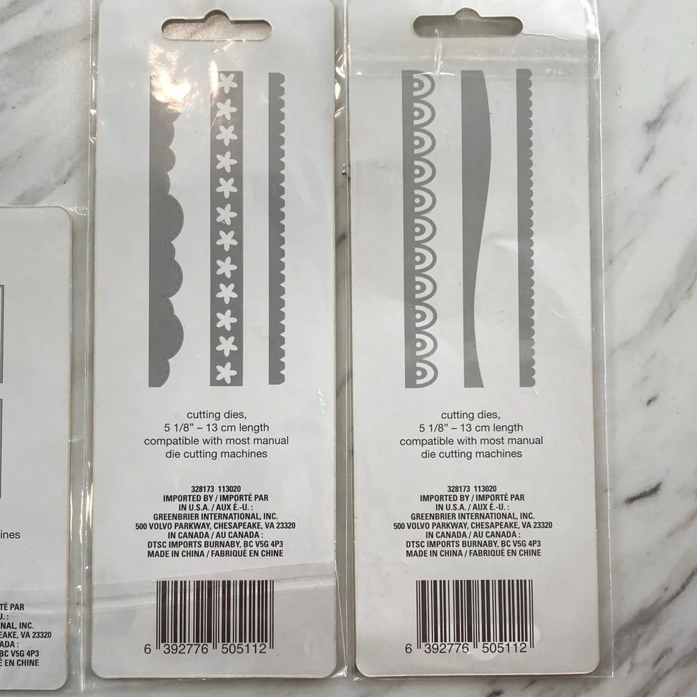 Crafter’s Square Cutting Dies Borders Corner